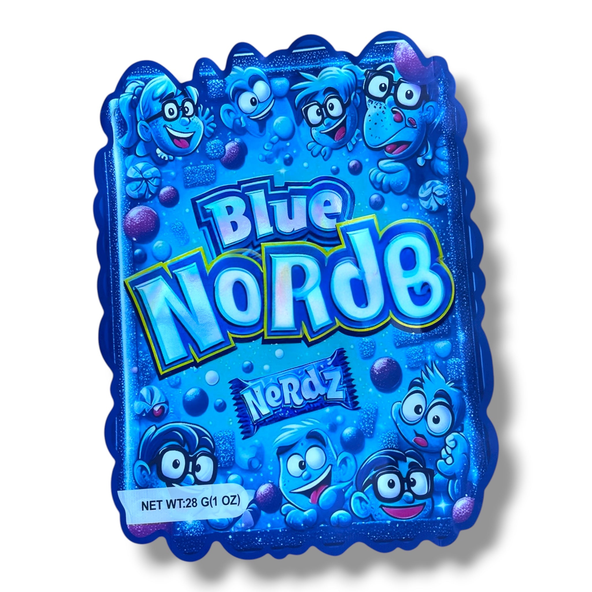 Blue N Mylar Bag 1 Ounce