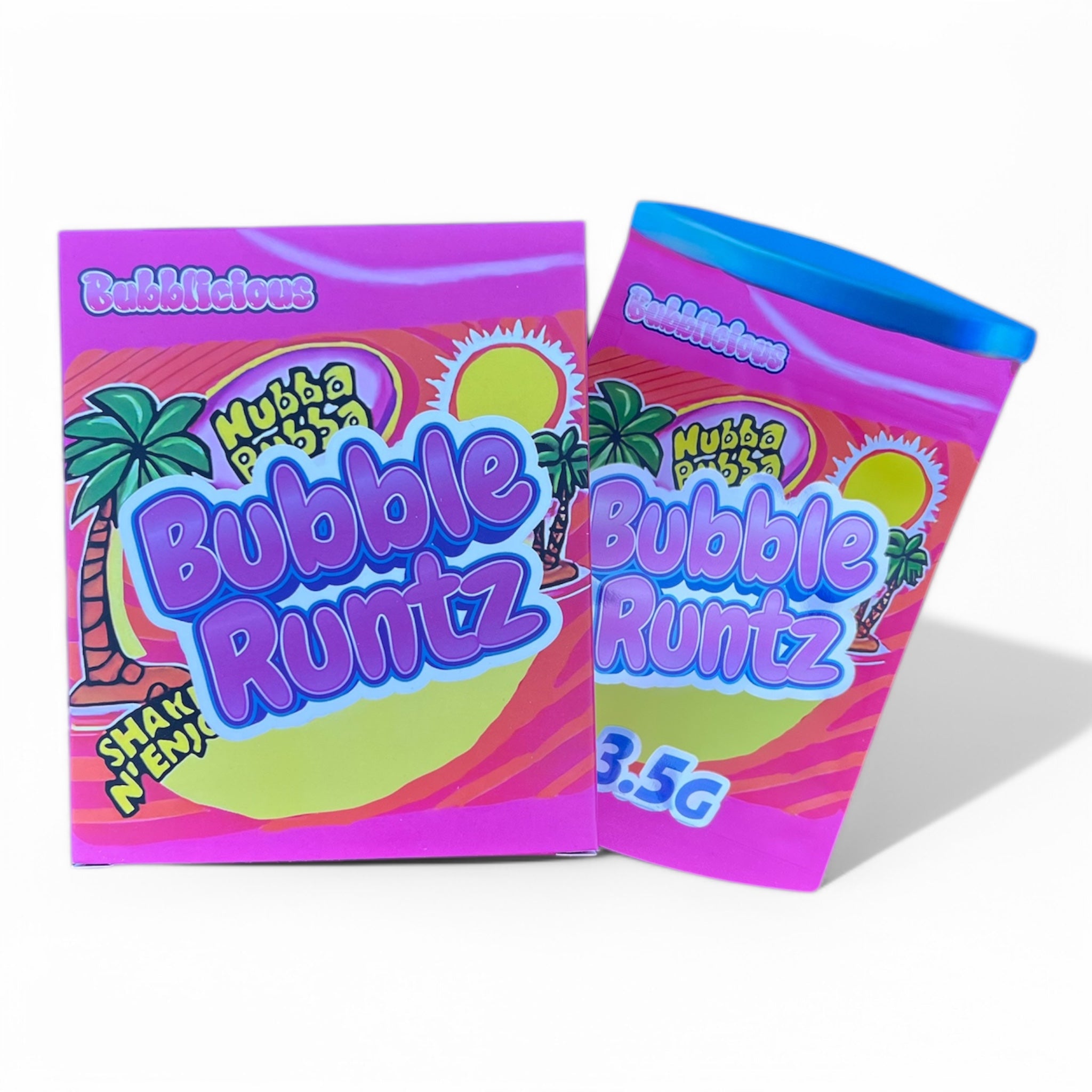 Bubblicious Bubble Runtz Mylar Bag with Box 3.5 Grams