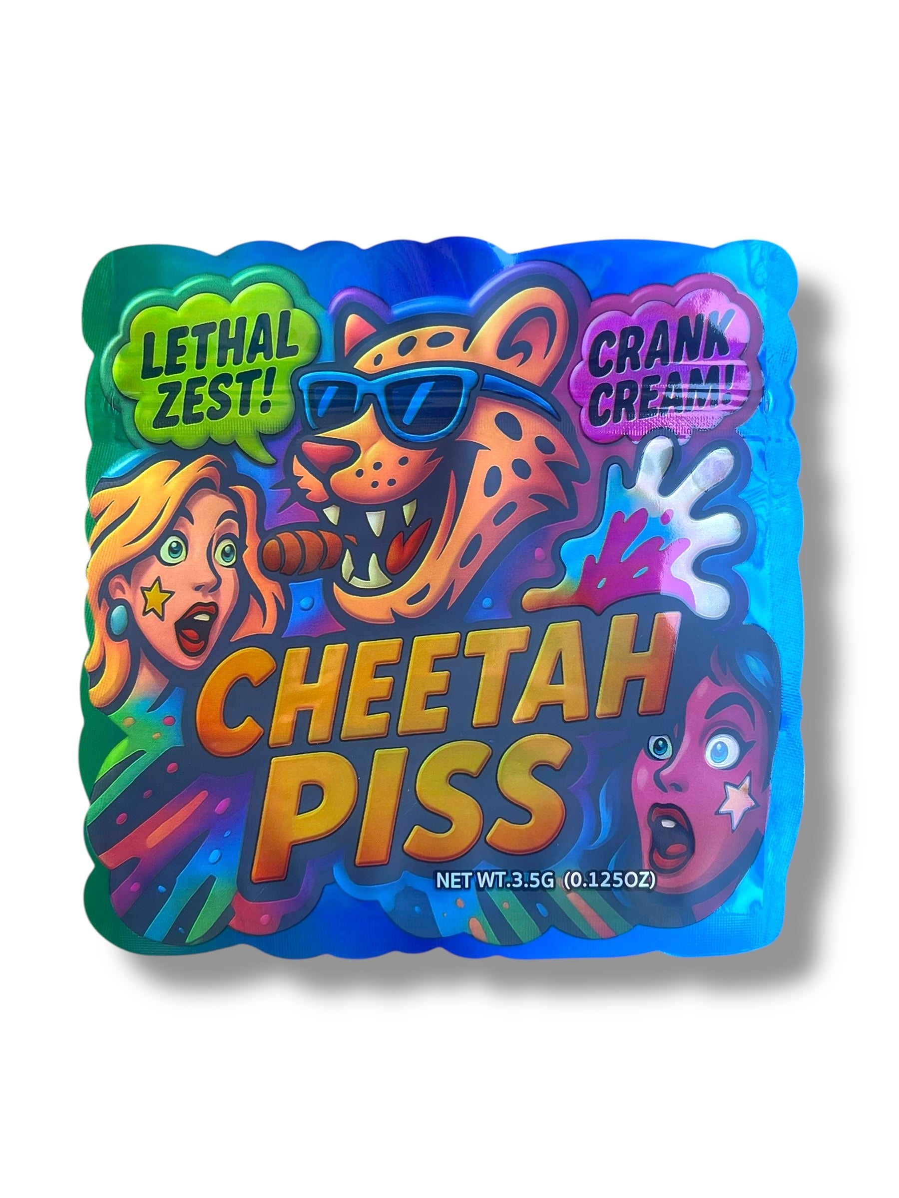 Cheetah Piss Mylar Bag 3.5 Grams