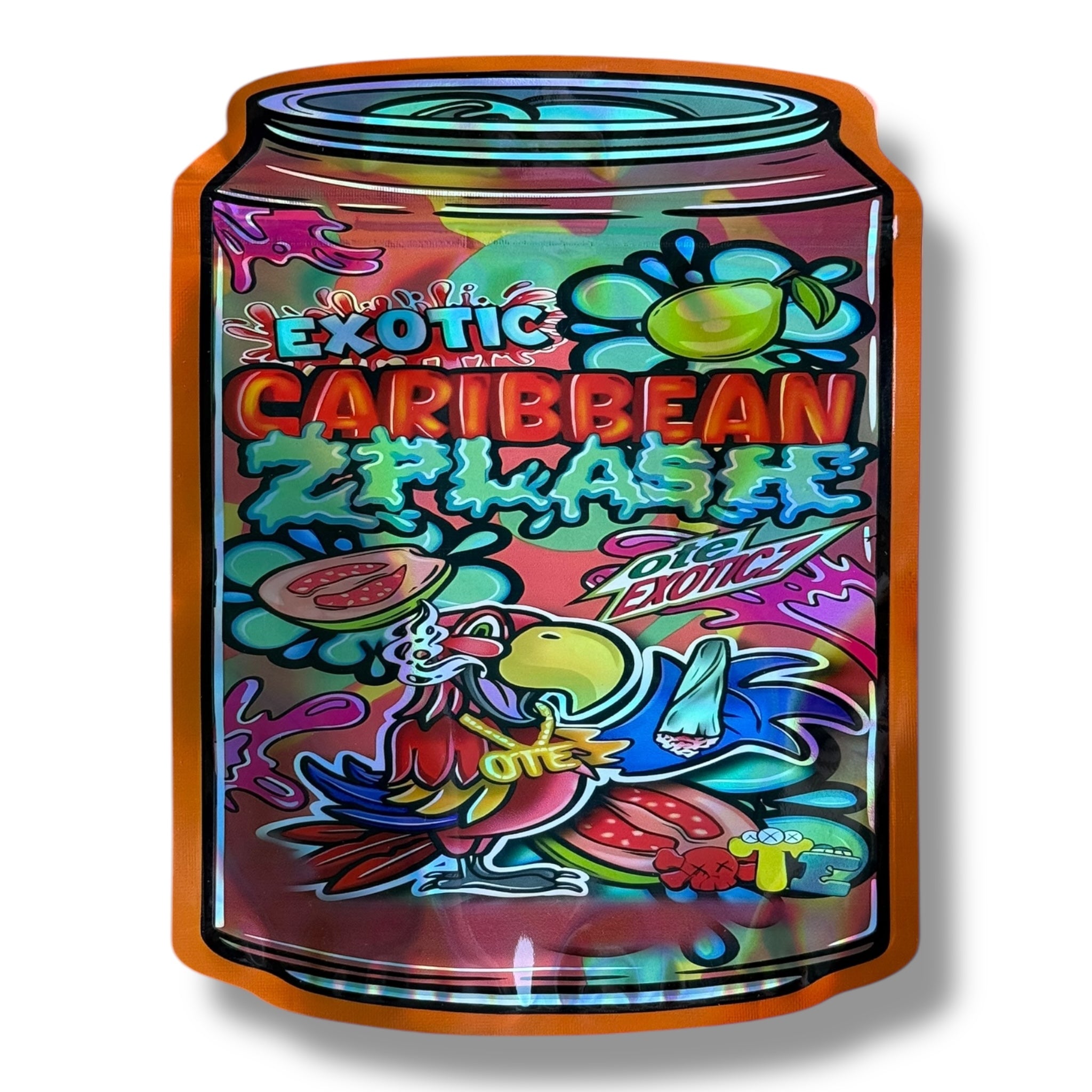 Exotic Caribbean Zplash Mylar Bag 3.5 Grams