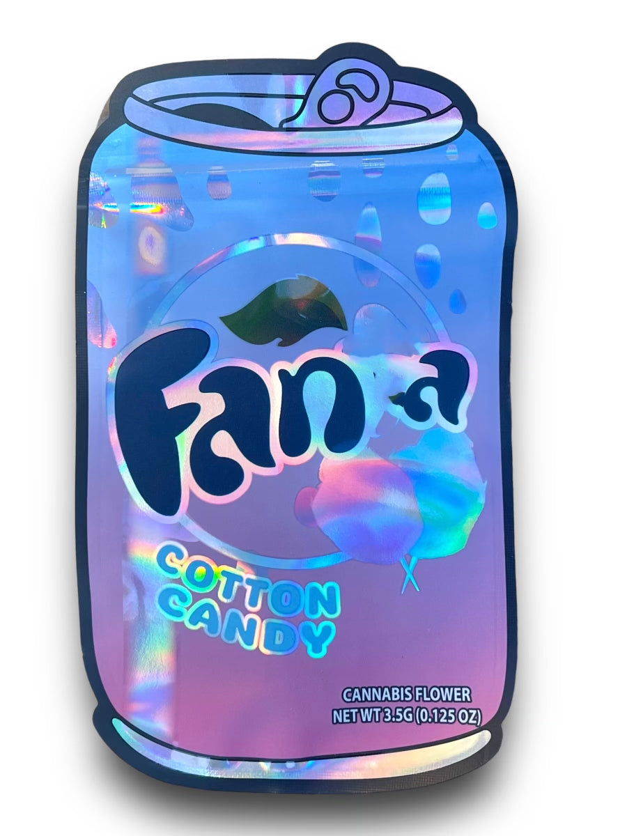 Fanta Cotton Candy mylar bag 3.5g