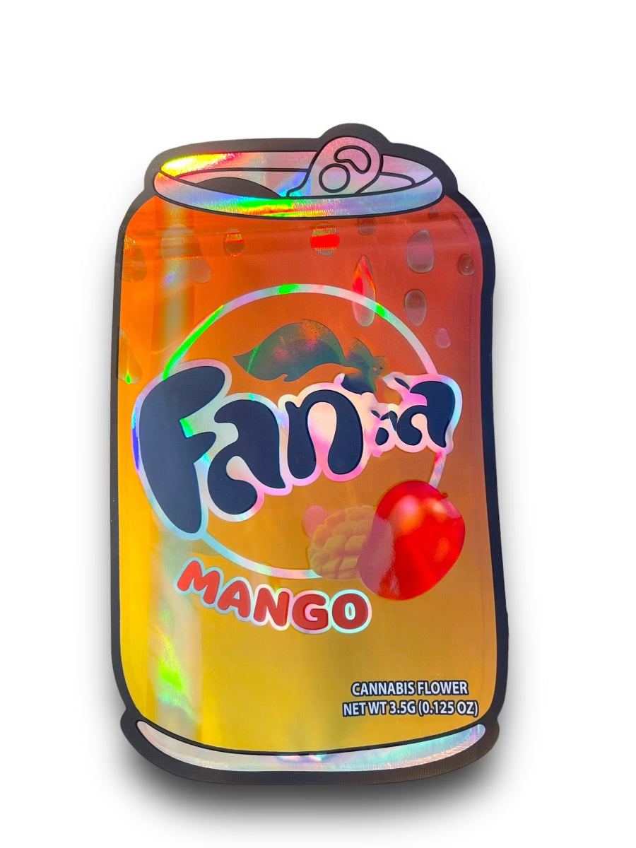 Fanta Mango mylar bag 3.5g