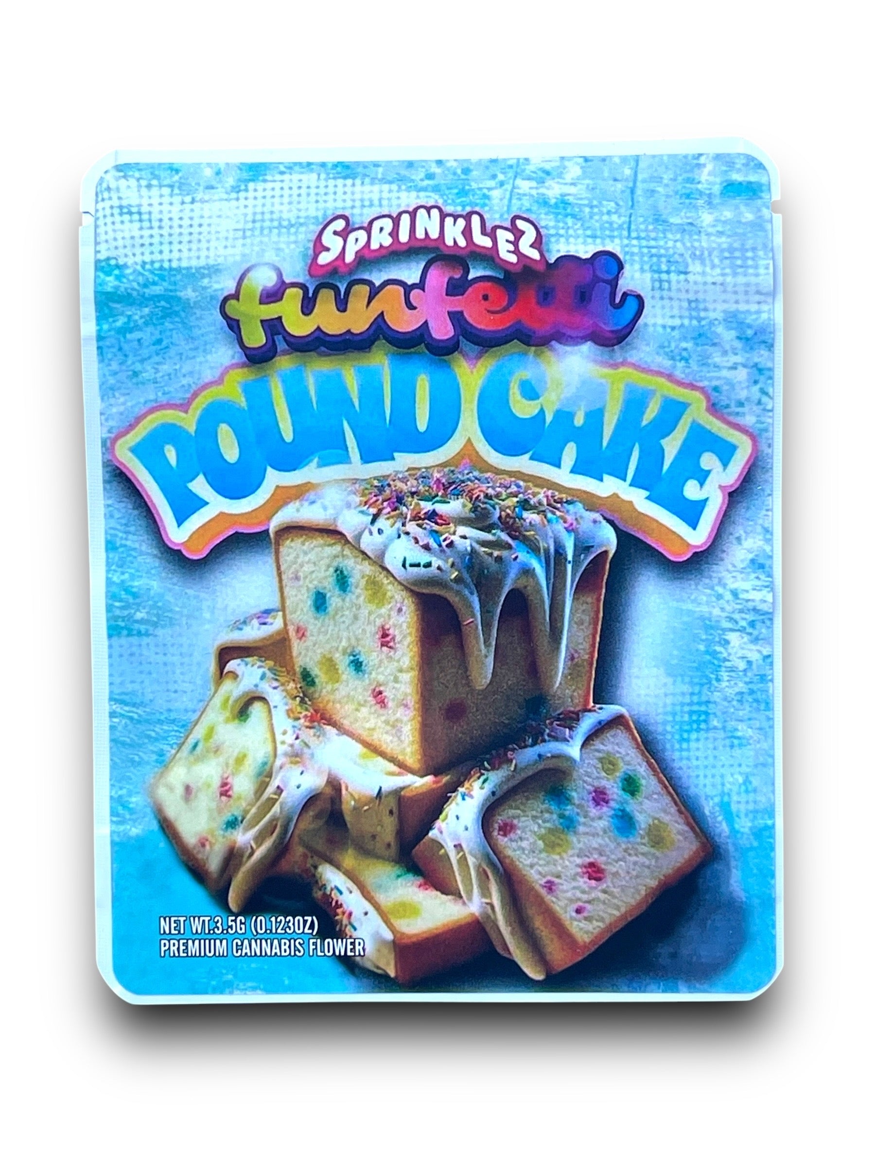 Funfetti Poundcake (Soft Sticker) Mylar Bag 3.5 Grams