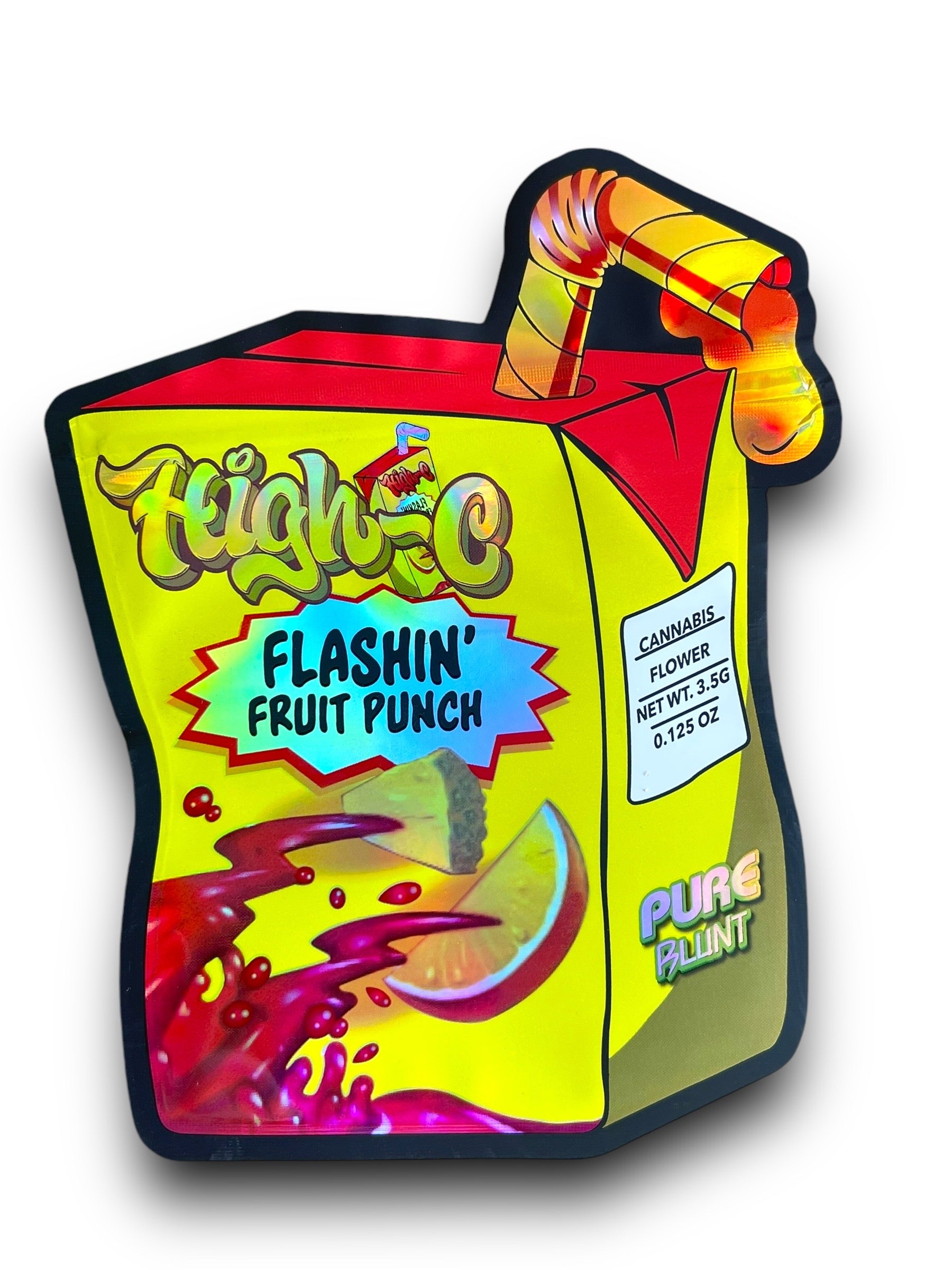 High-C Flashin Fruit Punch Mylar Bag 3.5 Grams