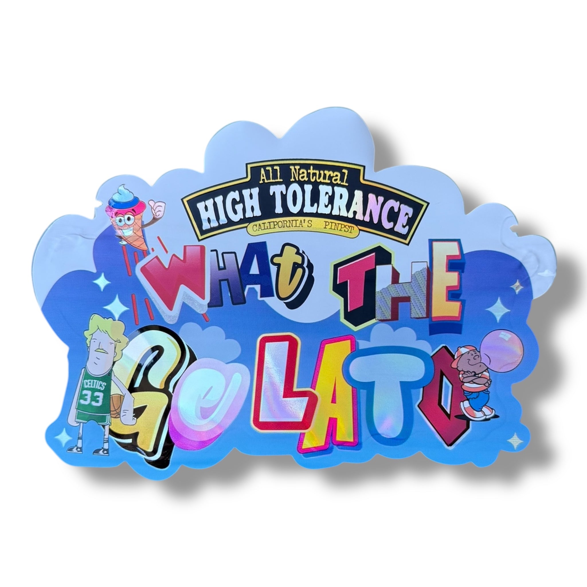 High Tolerance What the Gelato Mylar Bag 3.5 Grams