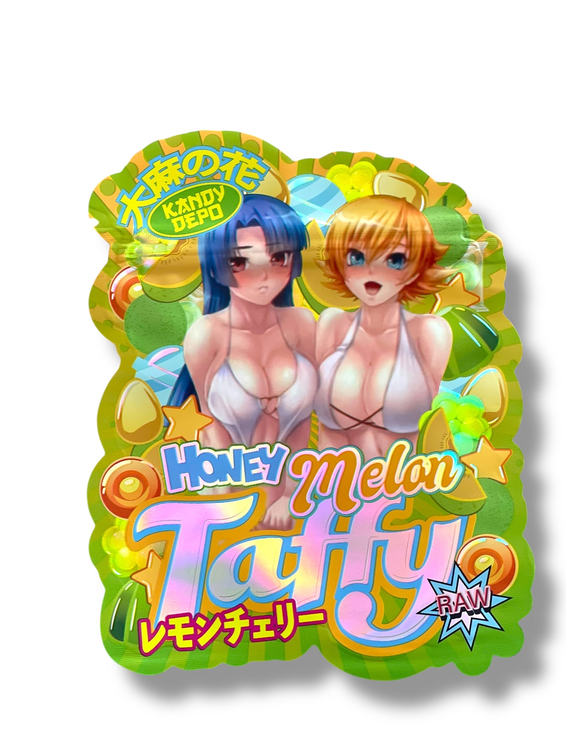 Kandy Depo Honey Melon Taffy Mylar Bag 3.5 Grams