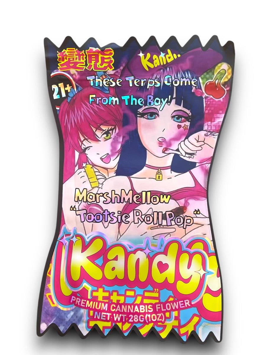 Kandy Tootsie Roll Pop Mylar Bag 1 Ounce