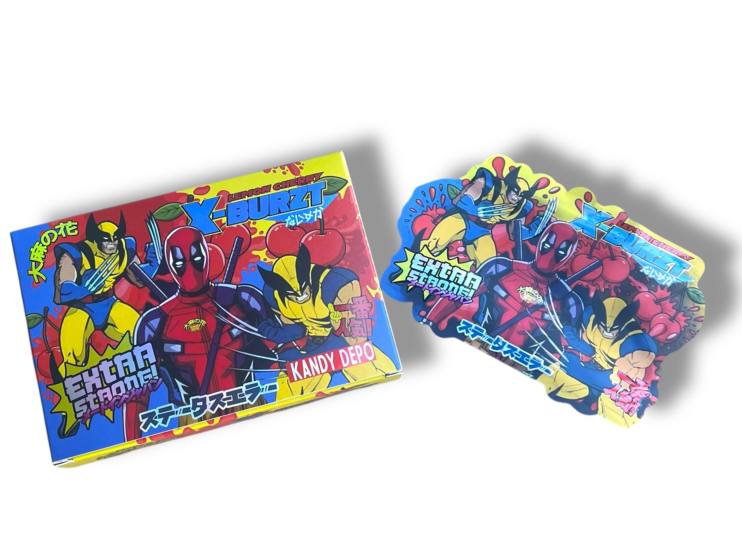 Lemon Cherry X-Burzt Mylar Bag with Box 3.5 Grams