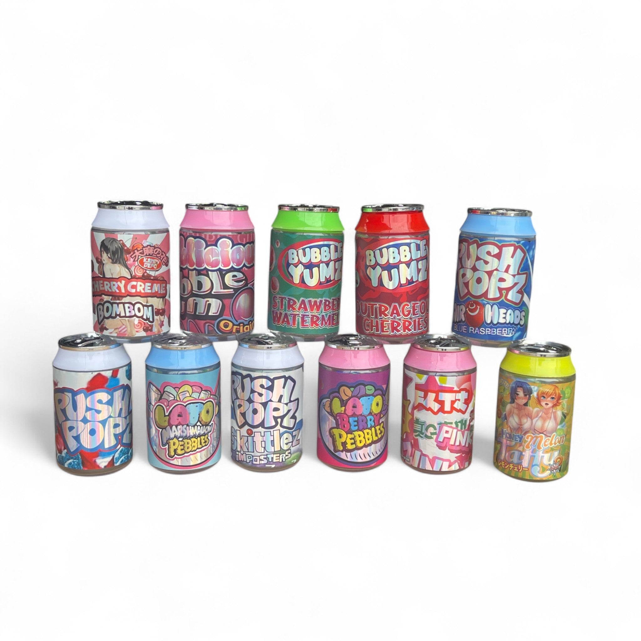 3.5g Soda Can Design Plastic Jars