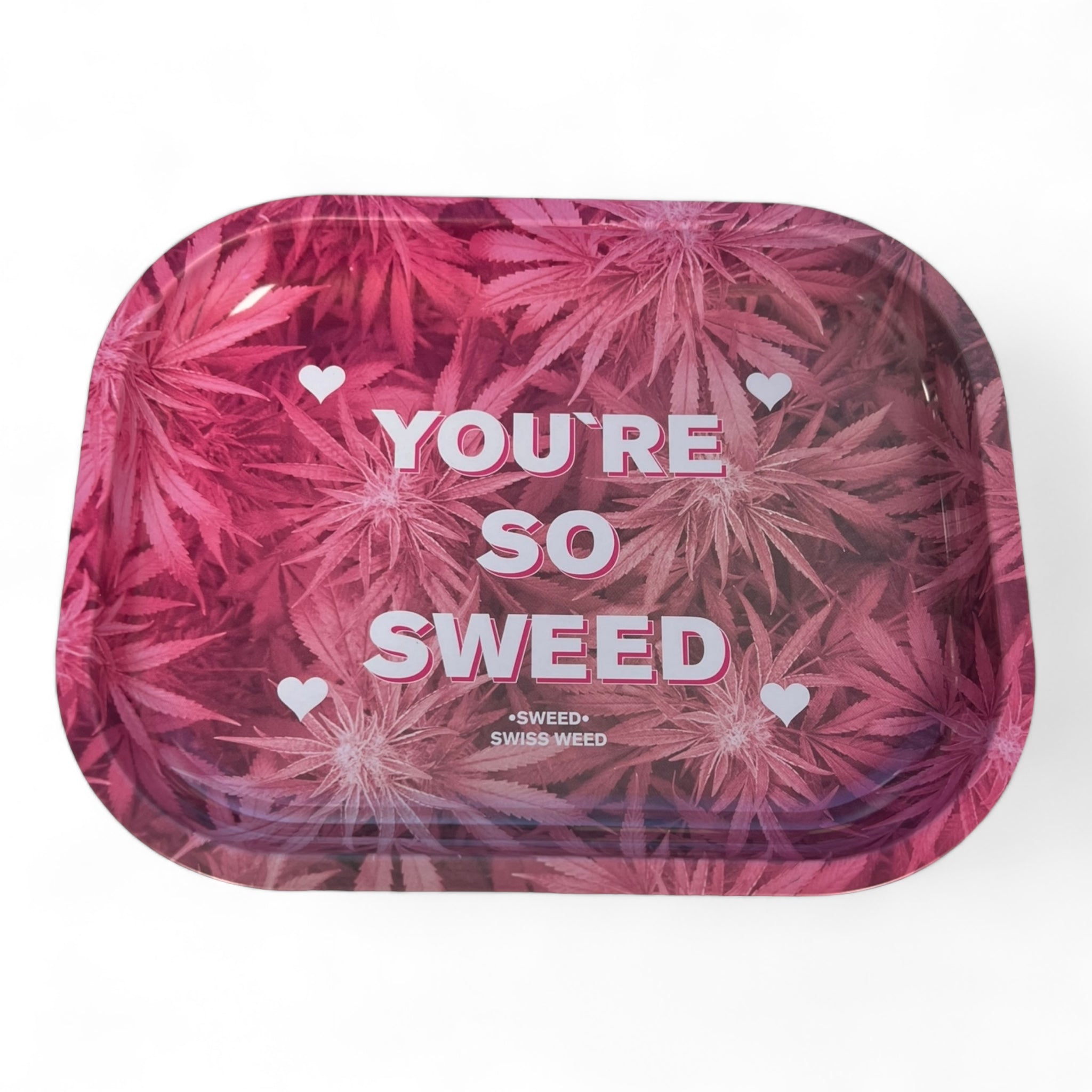 Rolling Tray 7x5.5 You're So Sweed/High Quality Premium Metal Tray