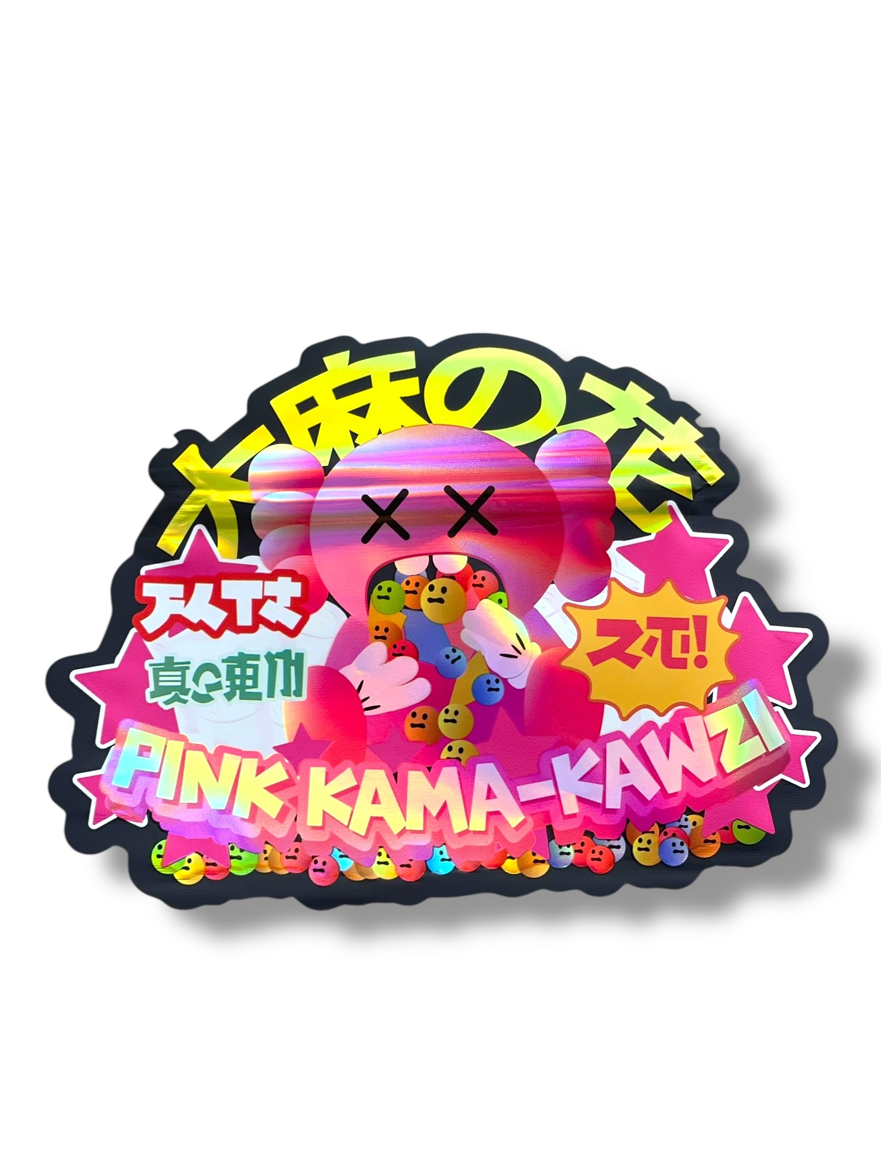 Pink Kama-Kawzi Mylar Bag 3.5 Grams