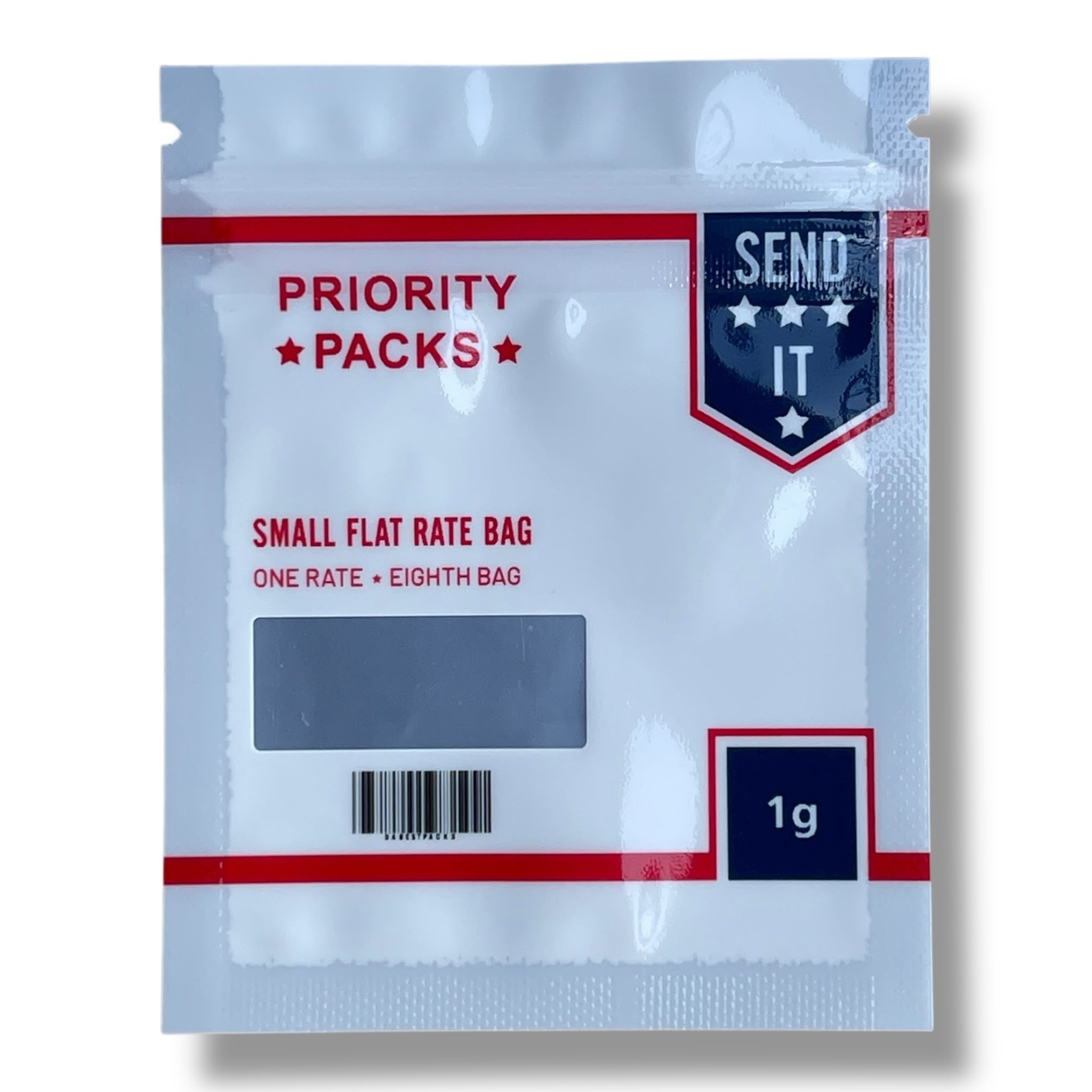 Priority Packs Mylar Bag 1 Gram