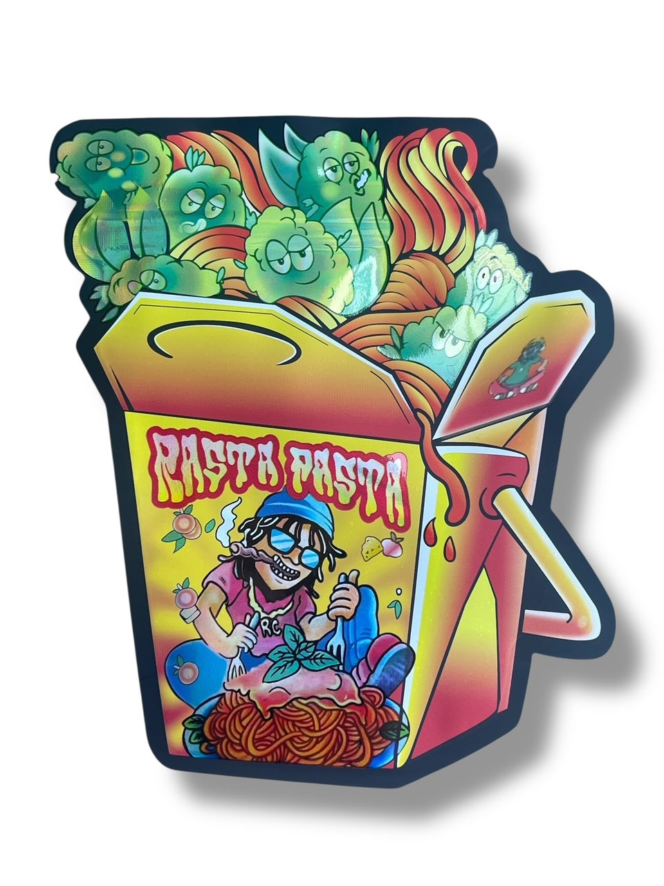 Rasta Pasta Mylar Bag 3.5 Grams