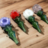 Handmade Rose 4.5-inch Glass pipe