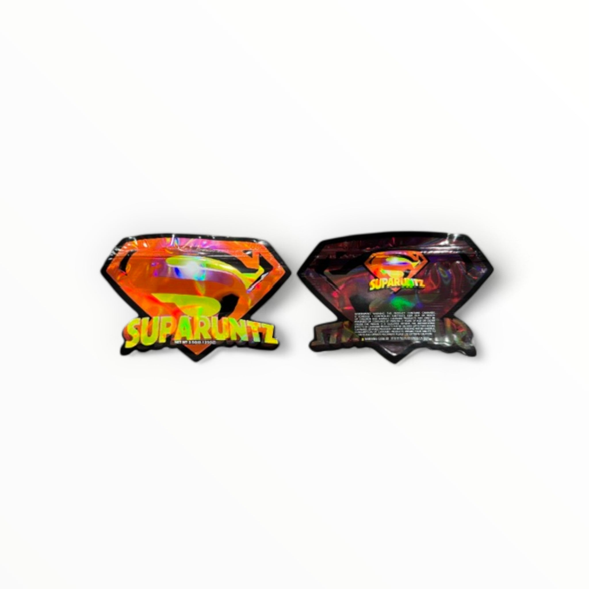 Super Runtz Sticker Shop Mylar Bag 3.5 Grams Supa Runtz | Packaging – Xotic Packs
