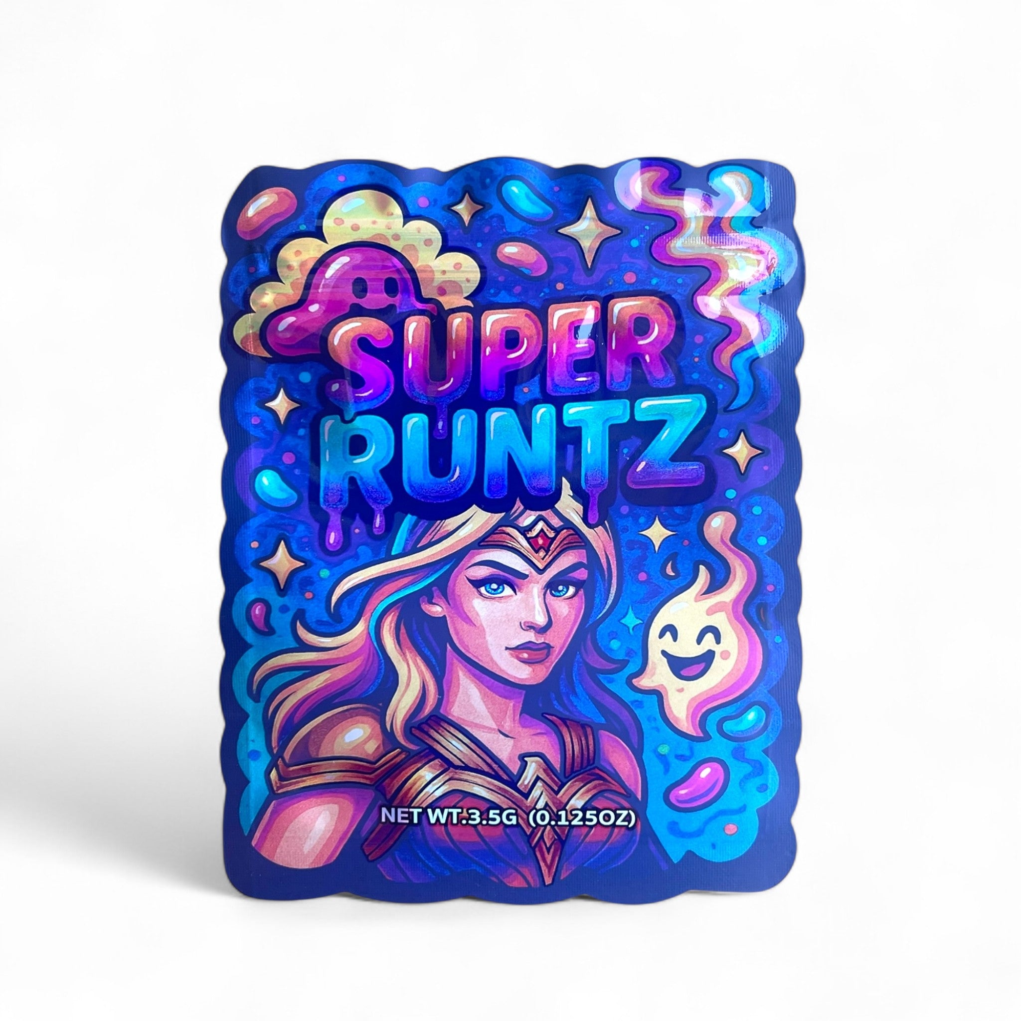 Super Runtz Sticker Shop Mylar Bag 3.5 Grams Super Runtz | Packaging – Xotic Packs