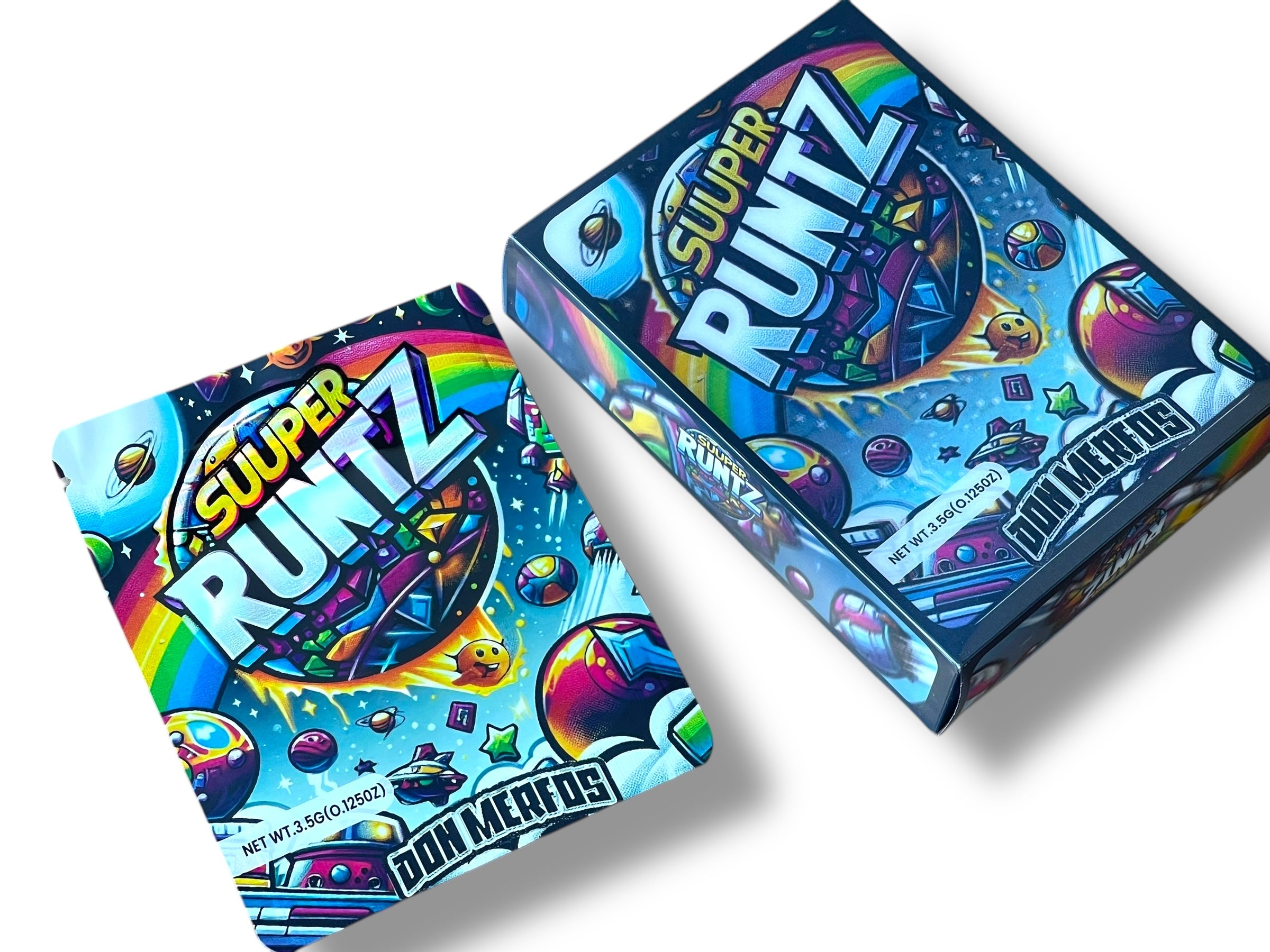 Super Runtz Mylar Bag with Box 3.5 Grams