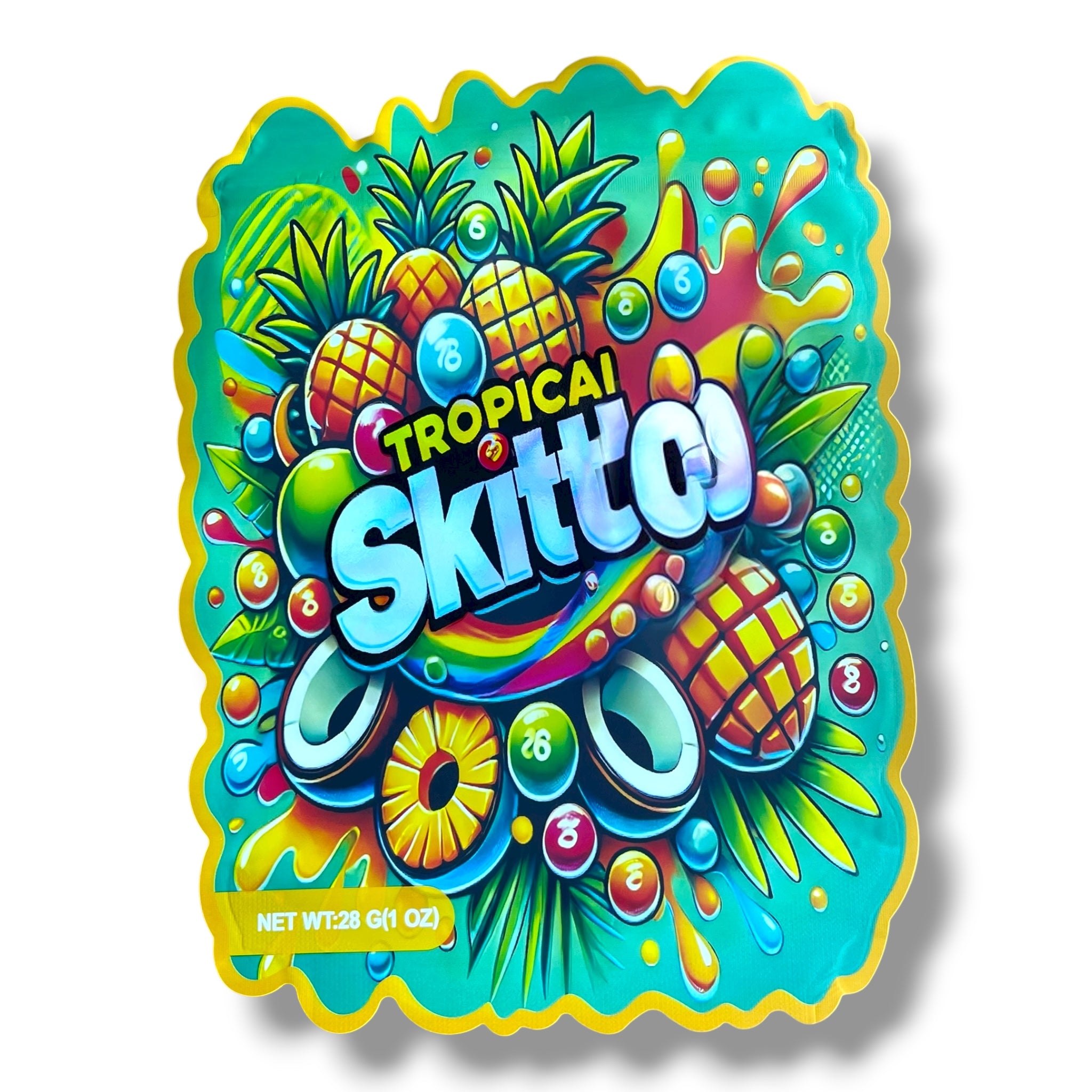 Tropical Skitt Mylar Bag 1 Ounce
