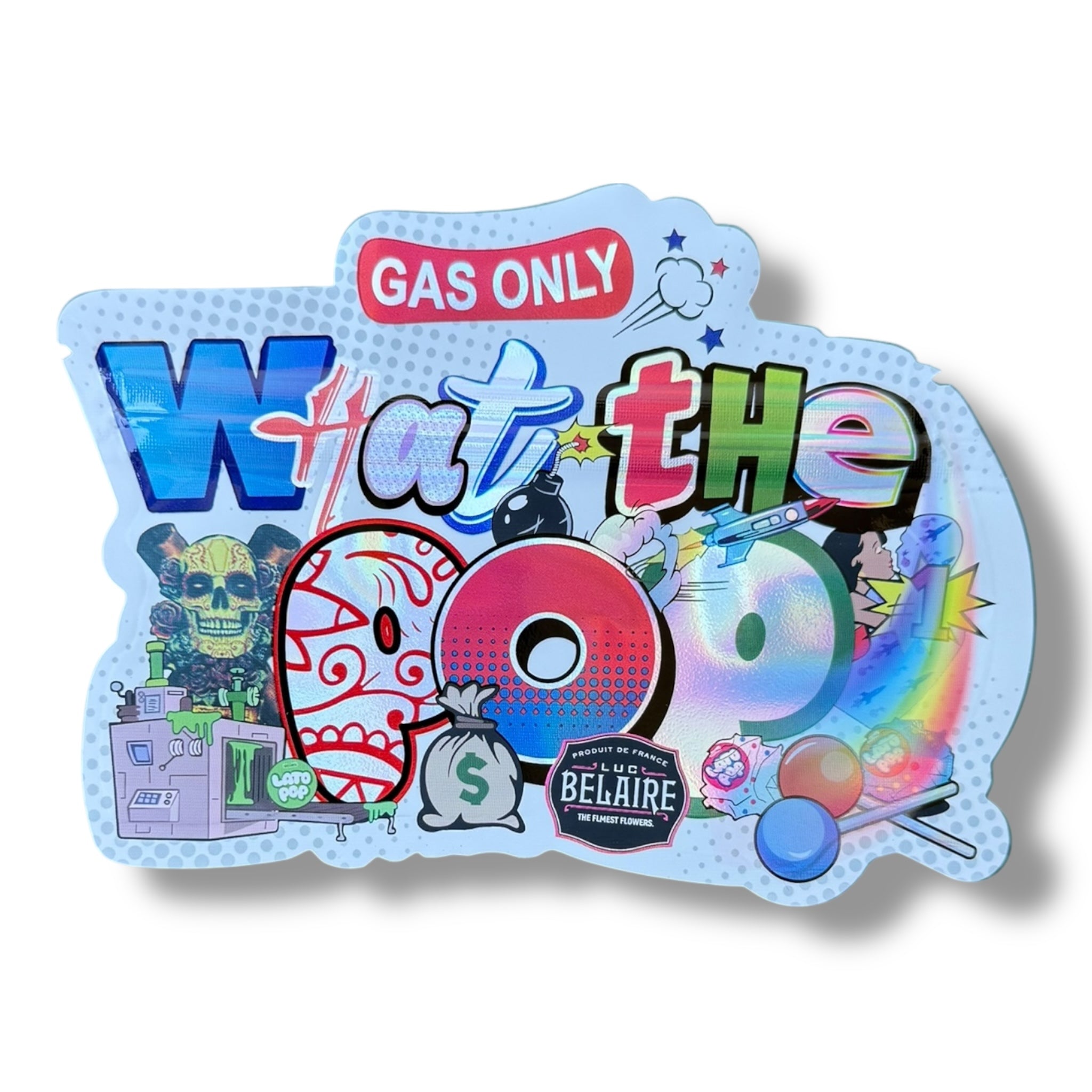 What the Pop Mylar Bag 3.5 Grams