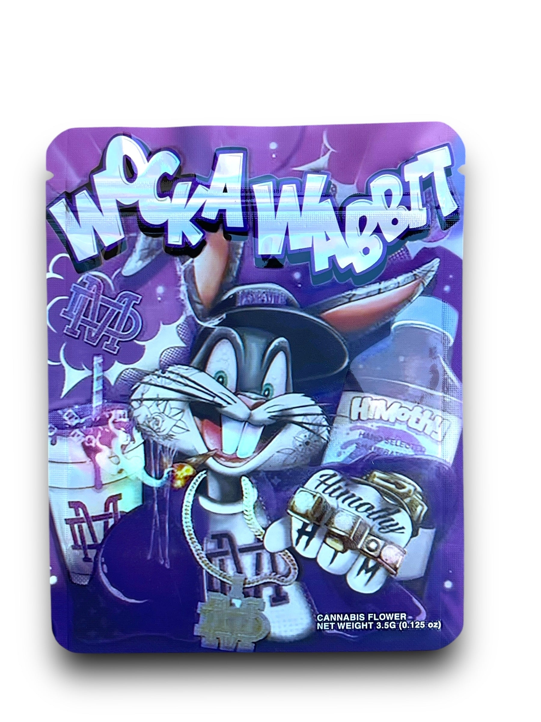 Wocka Wabbit Mylar Bag 3.5 Grams