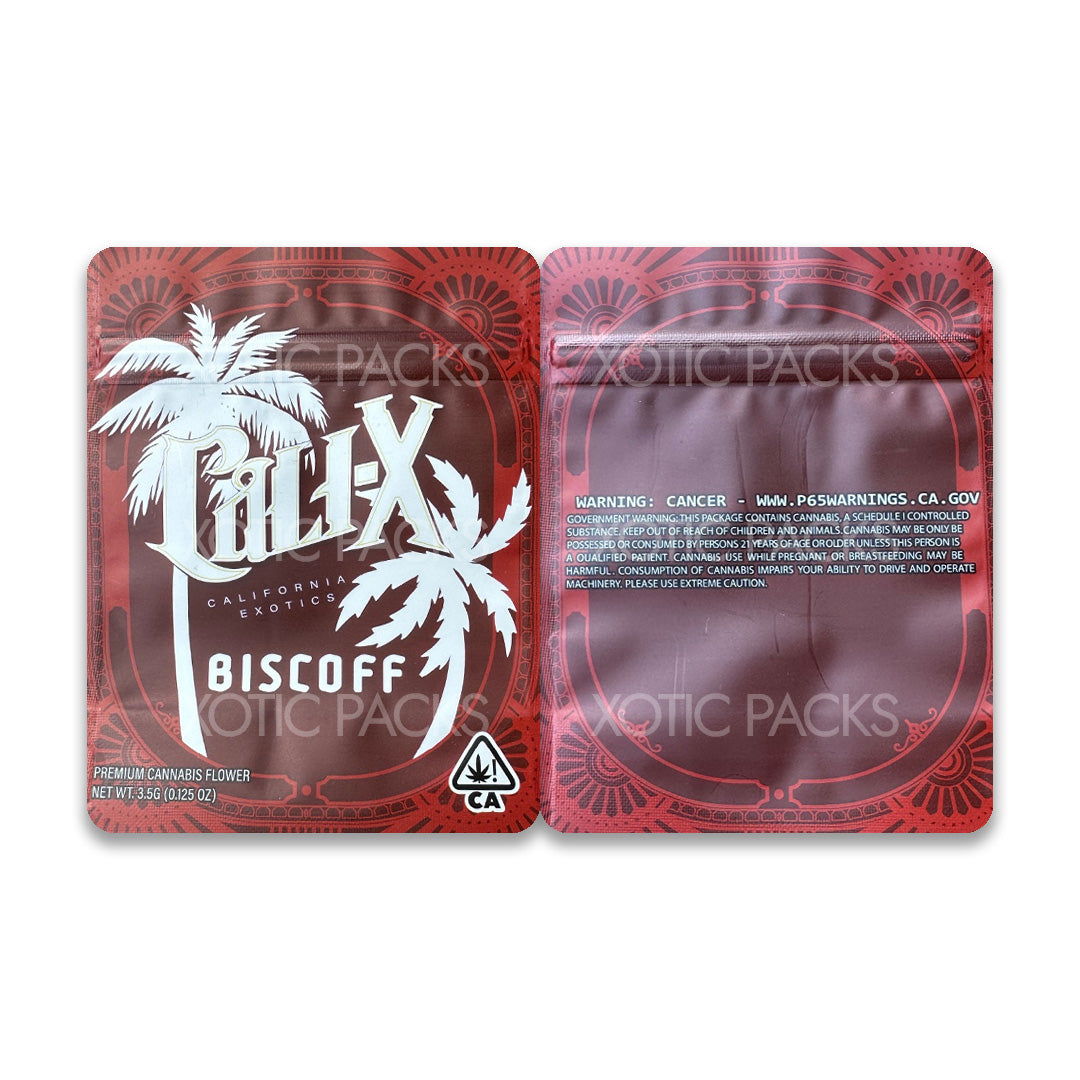 Biscoff mylar bags 3.5 grams