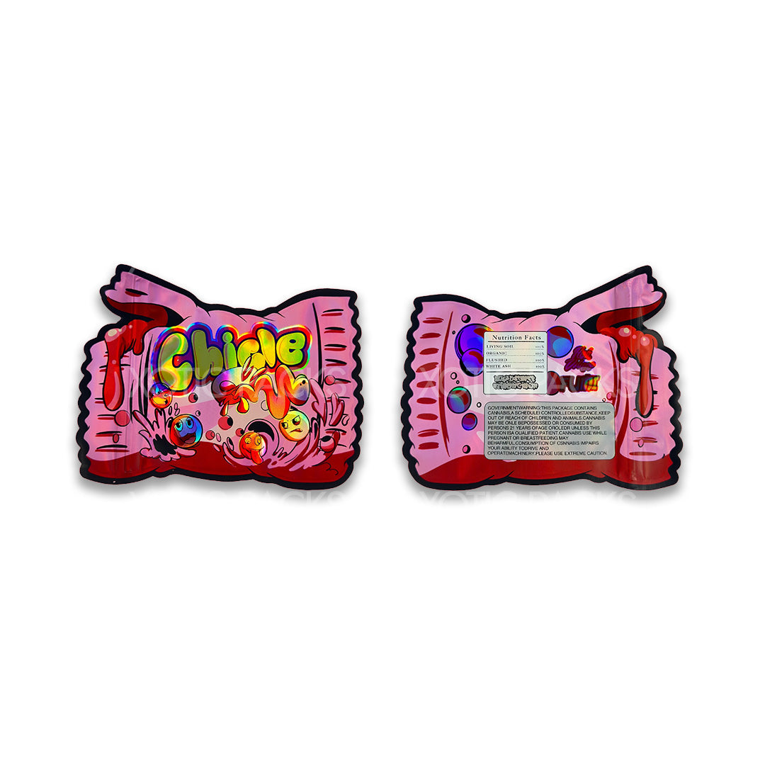 Chicle mylar bags 3.5 grams