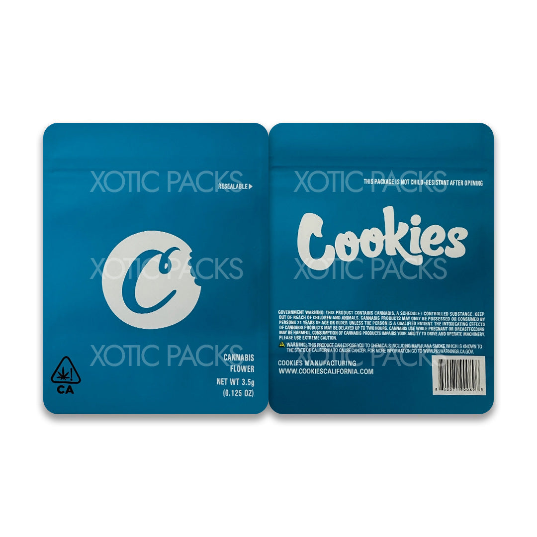 Cookies mylar bags 3.5 grams