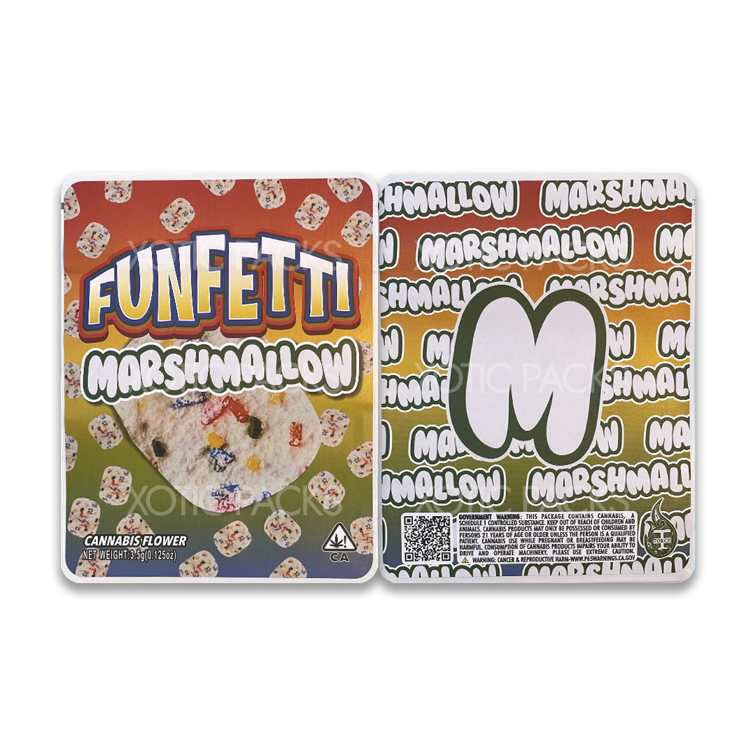 Funfetti mylar bags 3.5 grams