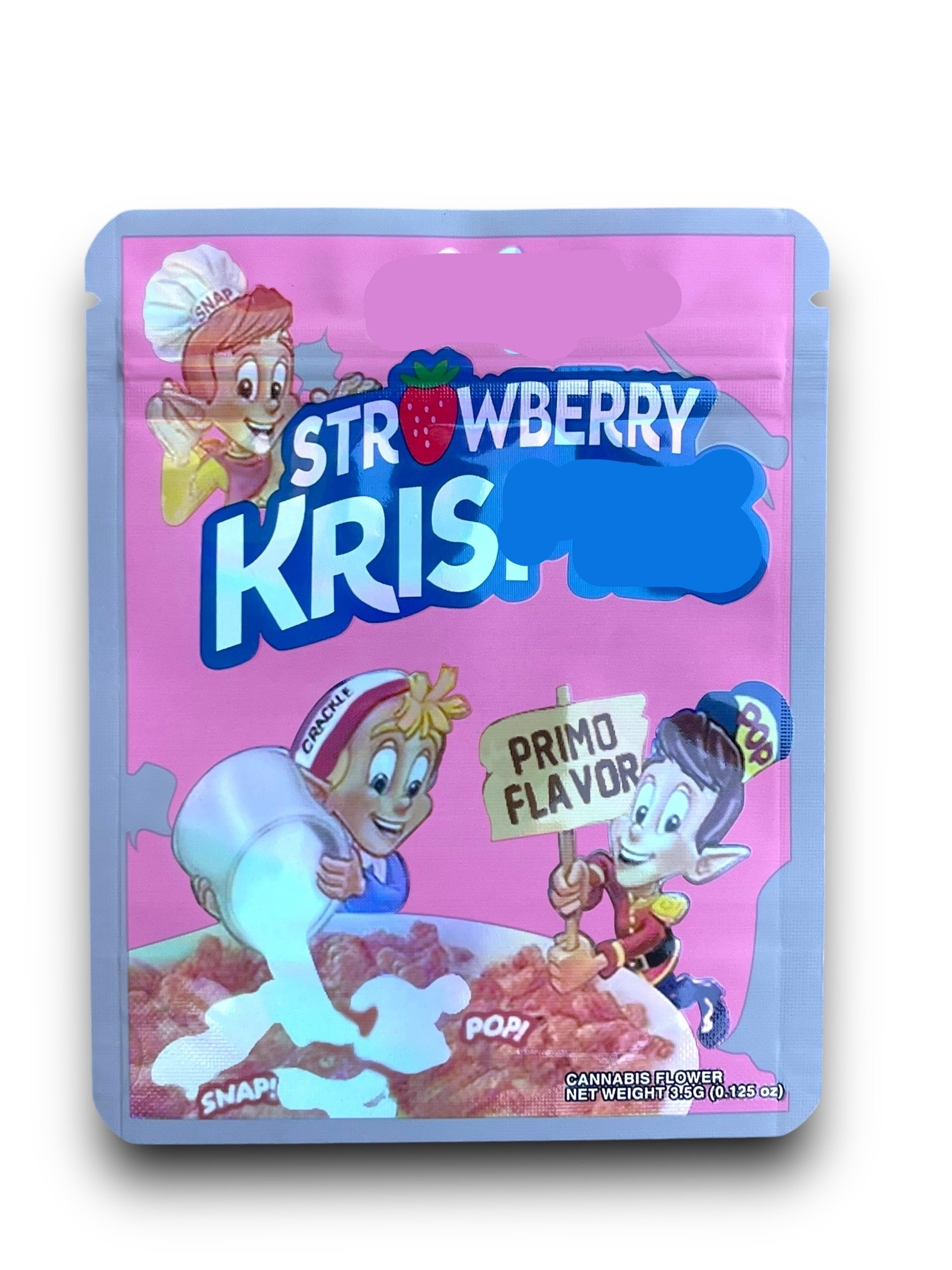 Strawberry Krisp Mylar Bag 3.5 Grams