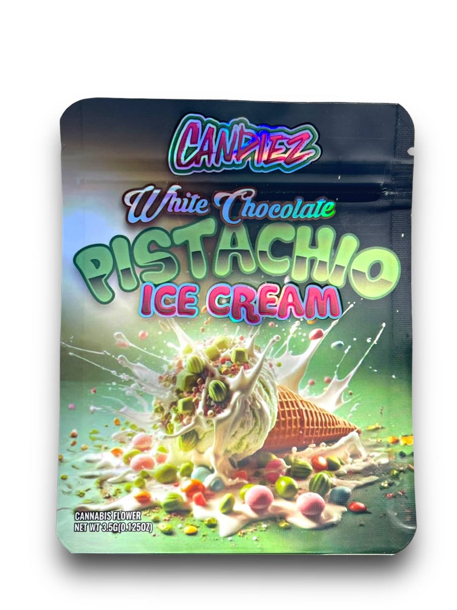 White Chocolate Pistachio Ice Cream Mylar Bag 3.5 Grams