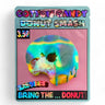 Zabores Cotton Candy Donut Smash Mylar Bag 3.5 Grams