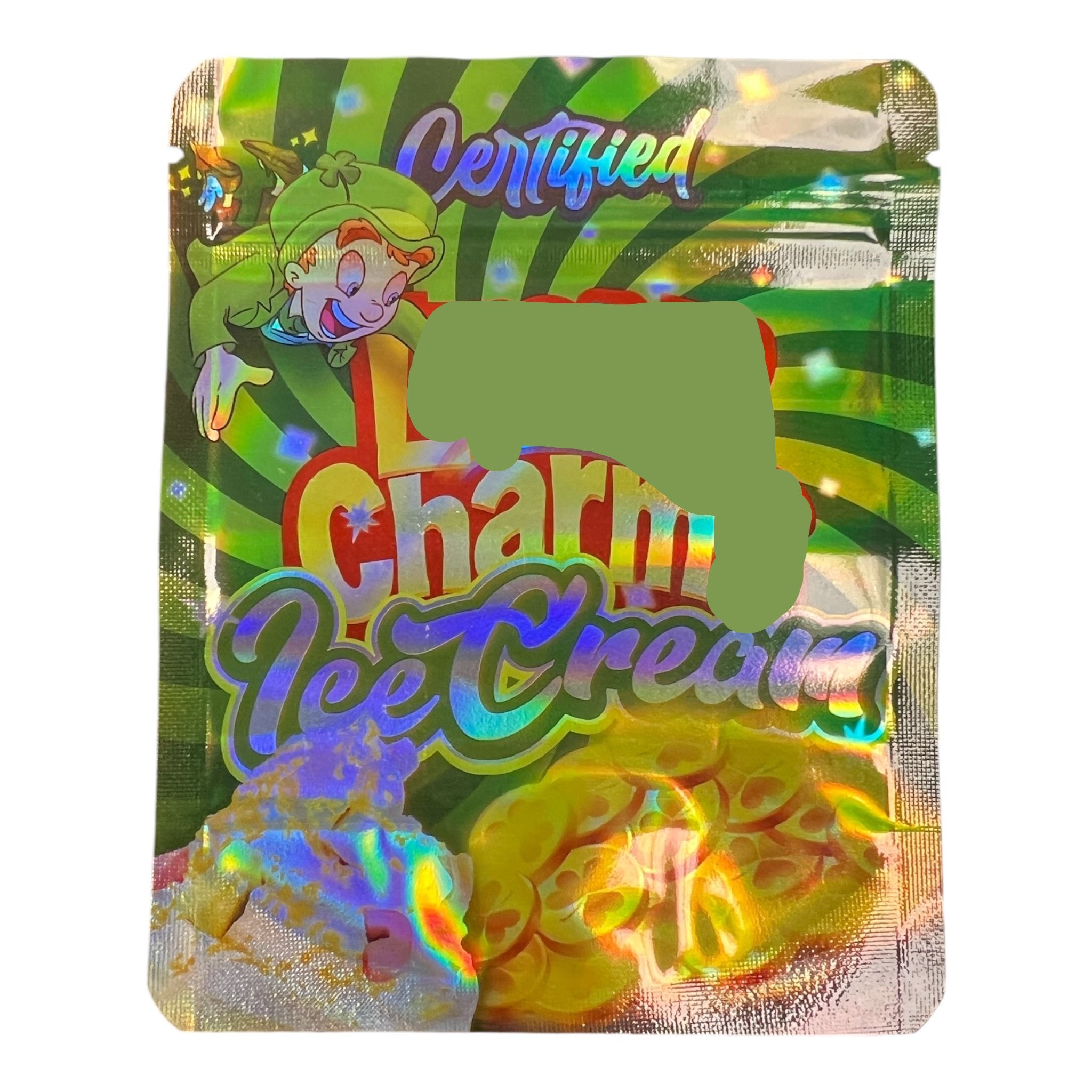 L Charmz Ice Cream Mylar Bag 3.5 Grams