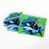 Blue Shamu Mylar Bag with Box 3.5 Grams