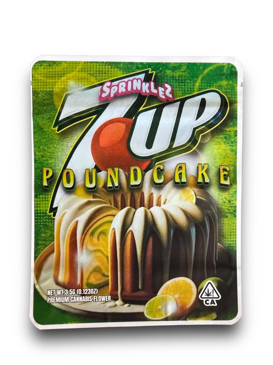 7up Poundcake (Soft Sticker) Mylar Bag 3.5 Grams