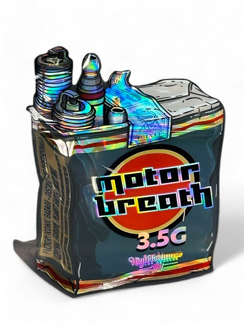 Motor Breath Mylar Bag 3.5 Grams