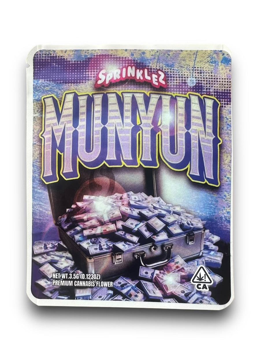 Munyun (Soft Sticker) Mylar Bag 3.5 Grams