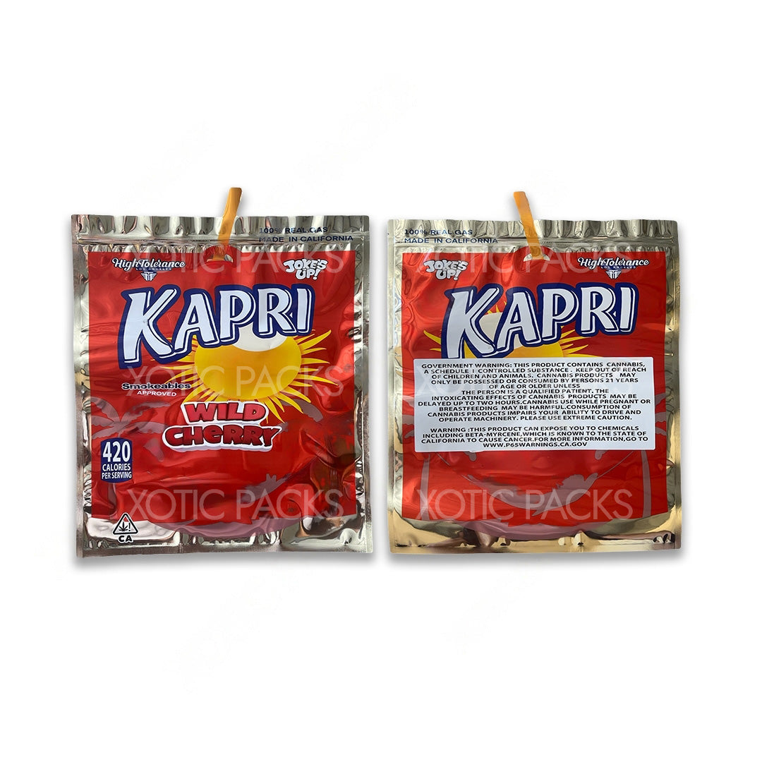 Kapri Wild Cherry mylar bags 1 pound