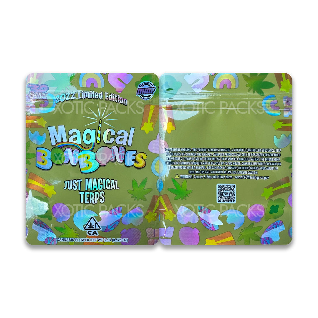 Magical Bon Bones mylar bags 3.5 grams