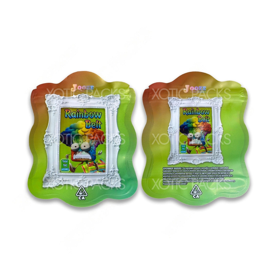 Rainbow Belt mylar bags edibles 600 mg