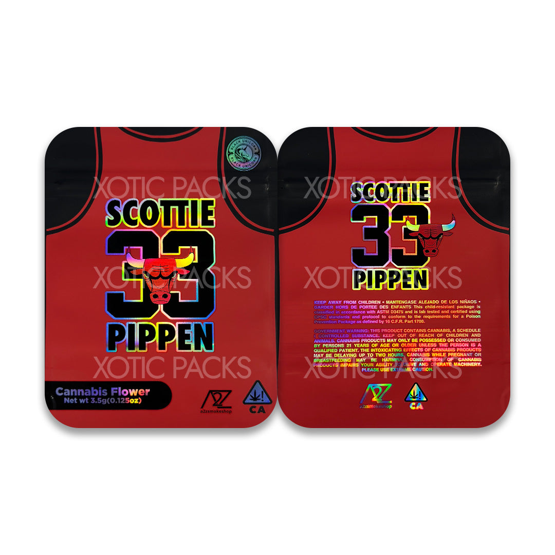 Scottie Pippen mylar bags 3.5 grams