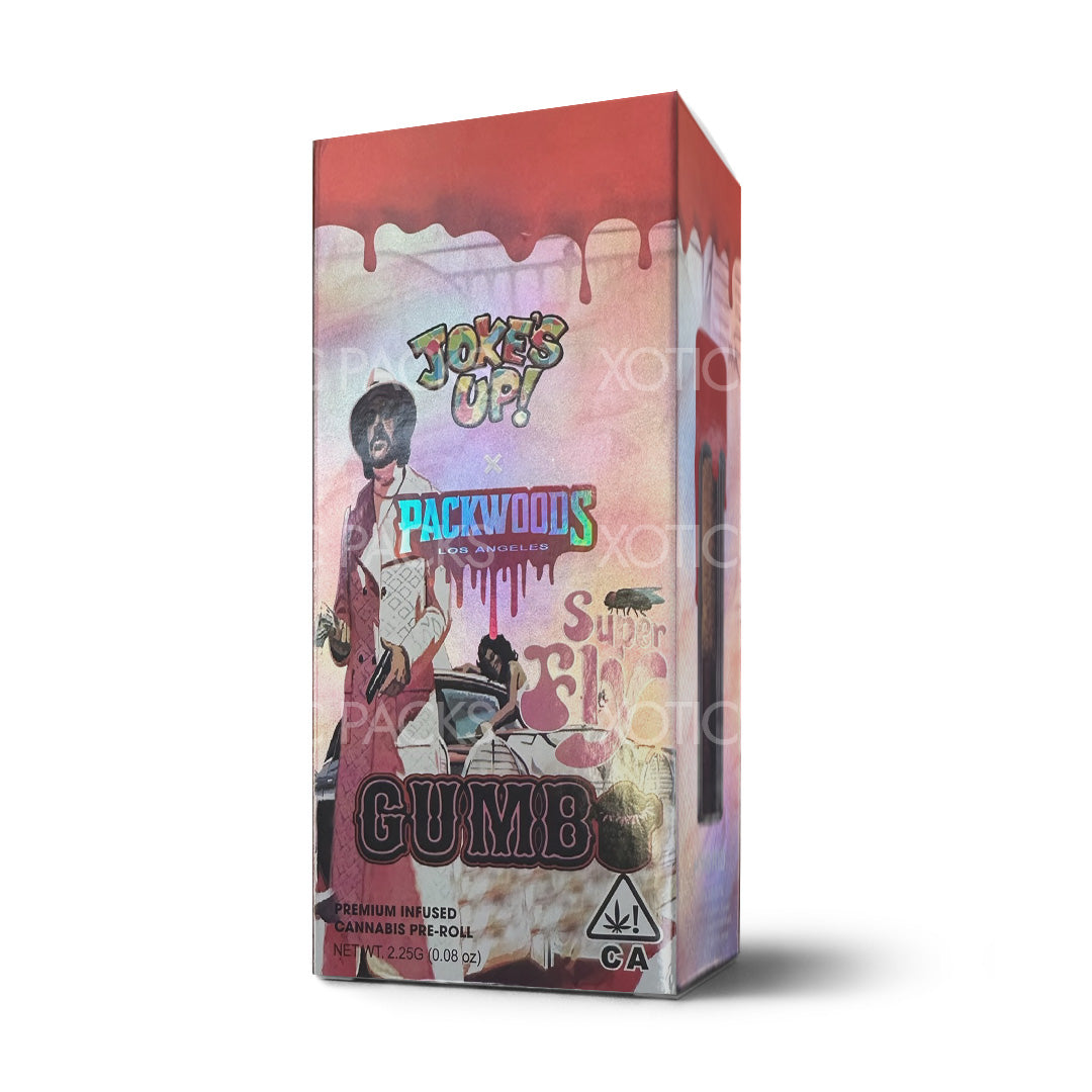Packwoods Super Fly Gumbo Packaging Box