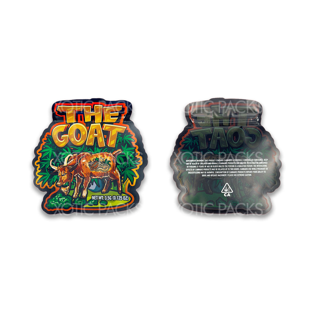 The Goat mylar bags 3.5 grams