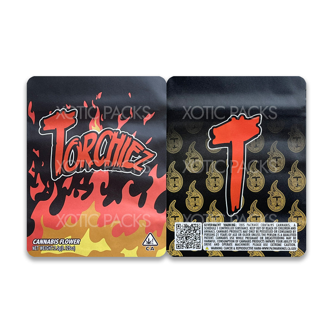 Torchiez mylar bags 3.5 grams