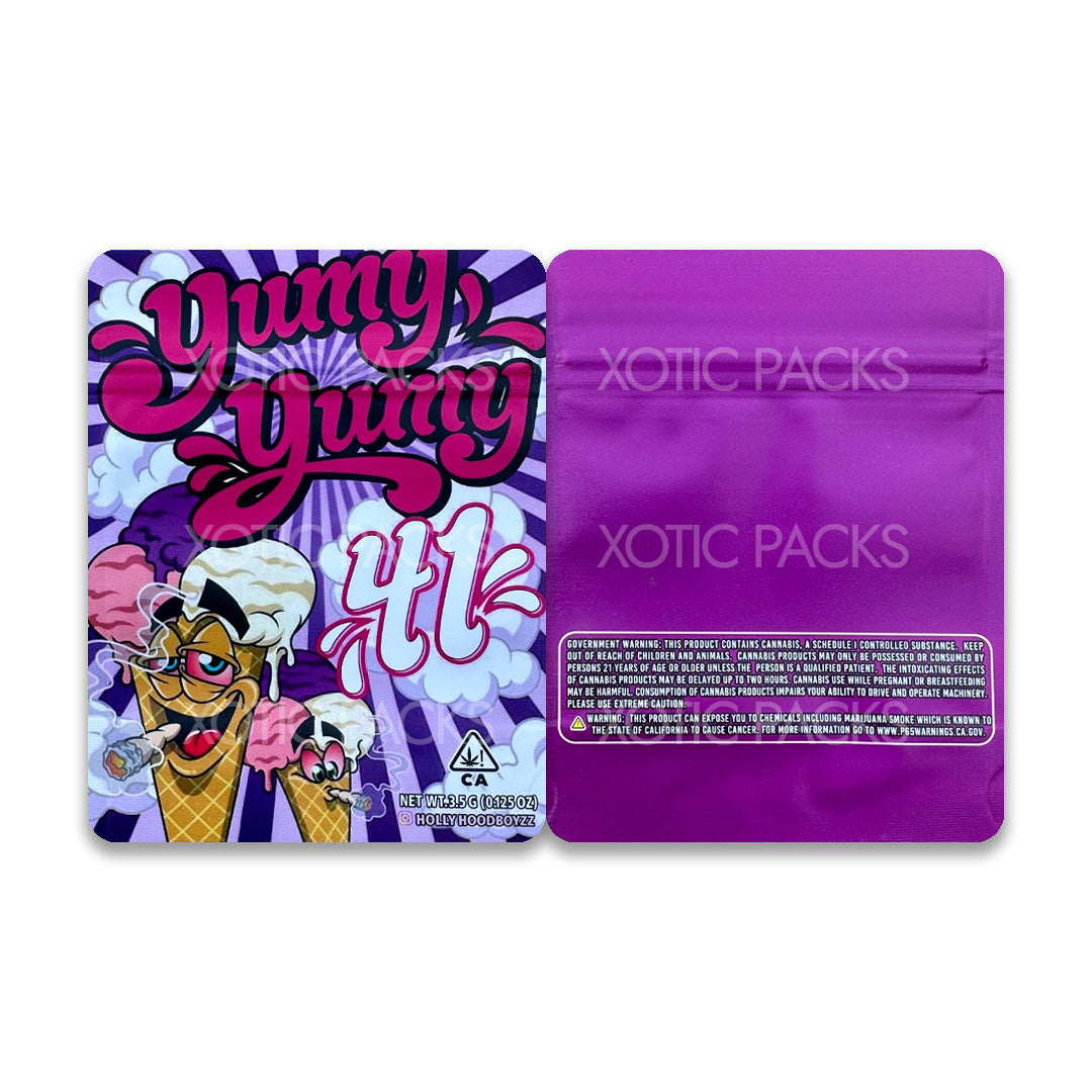 Yummy Yummy 41 mylar bags 3.5 grams